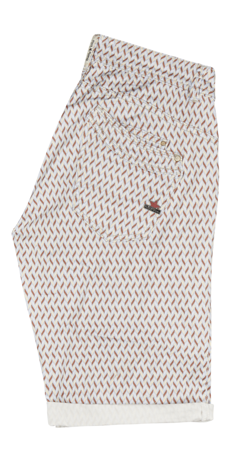 Malibu-Short stretch twill