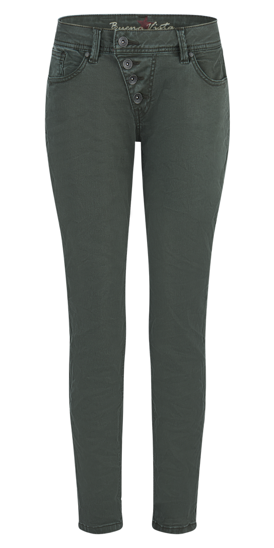 Malibu cropped stretch twill