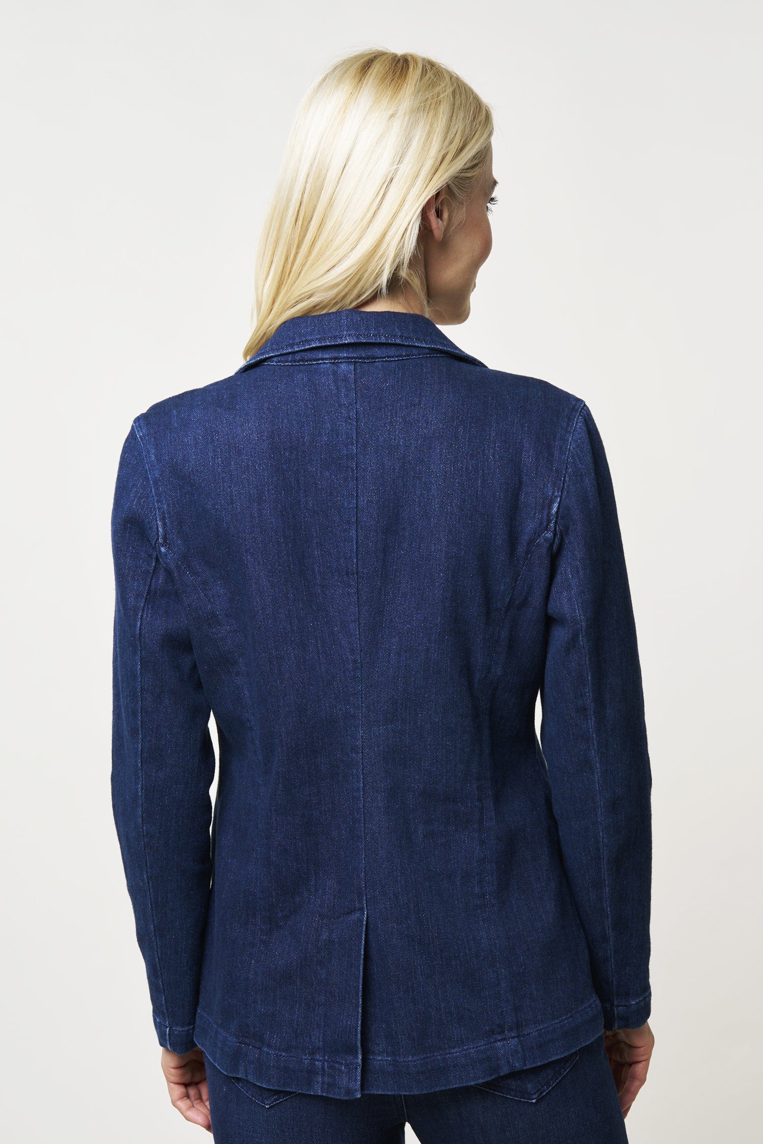Blake blazer - lurex denim