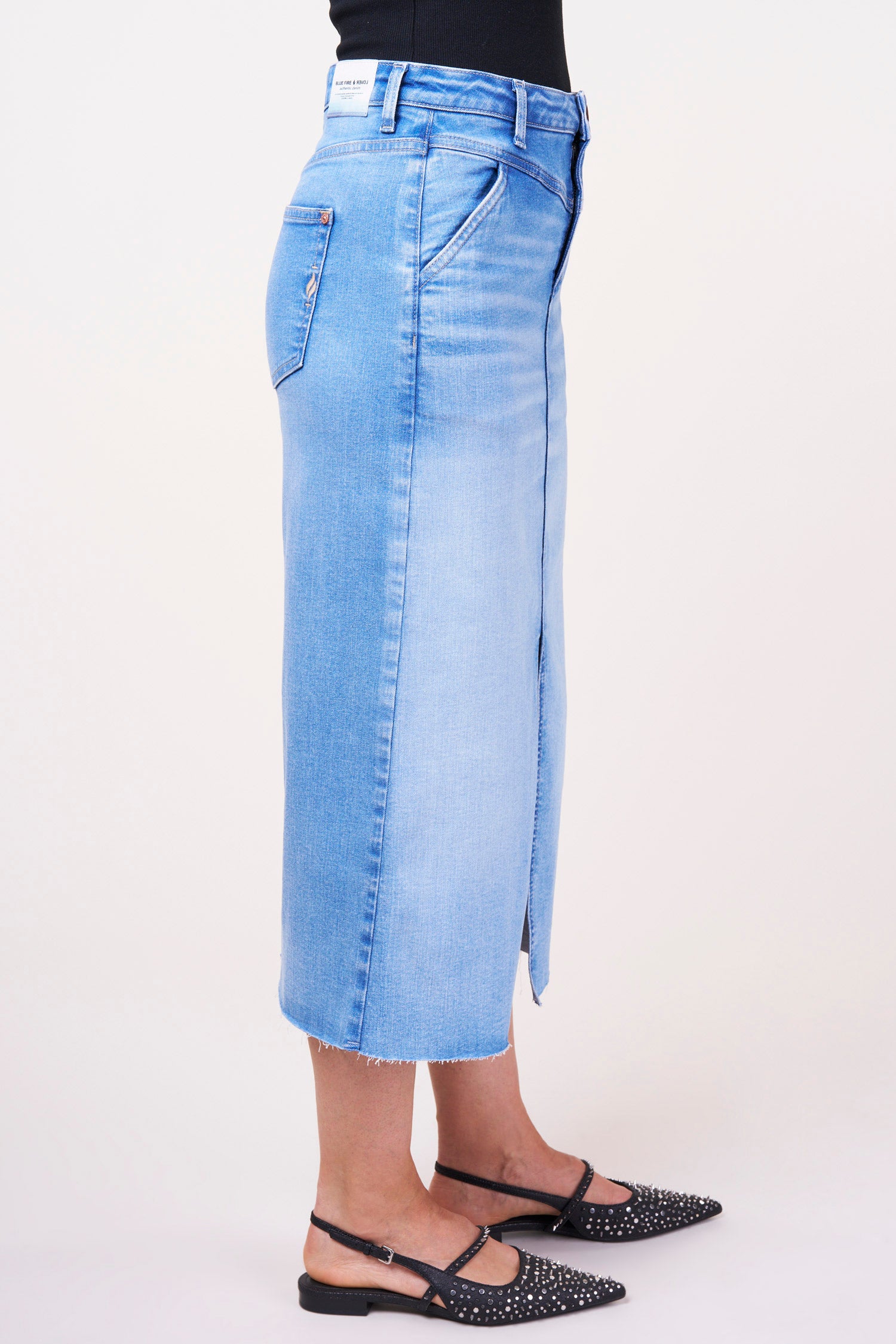 Lily skirt - bgreen fresh blue