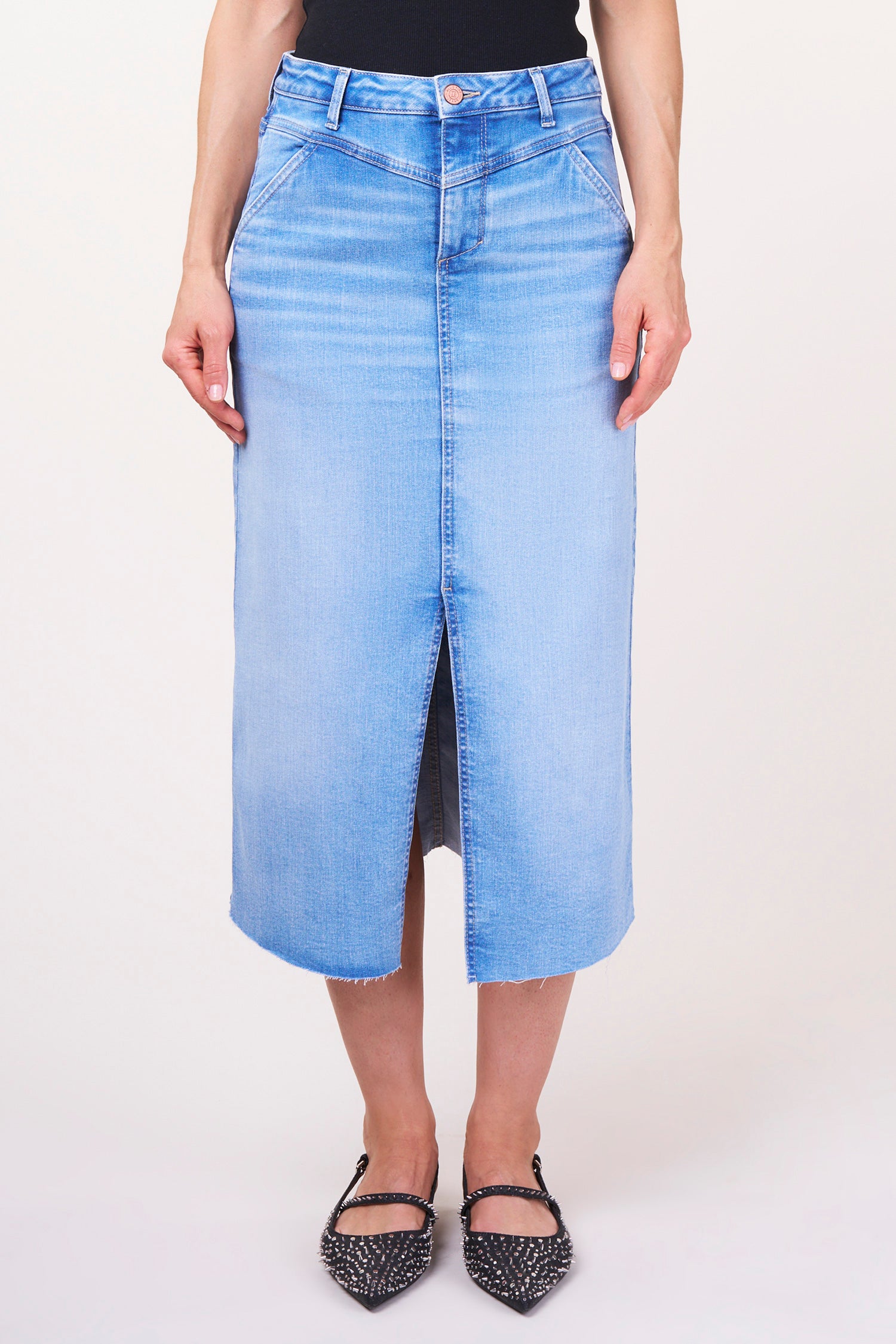 Lily skirt - bgreen fresh blue
