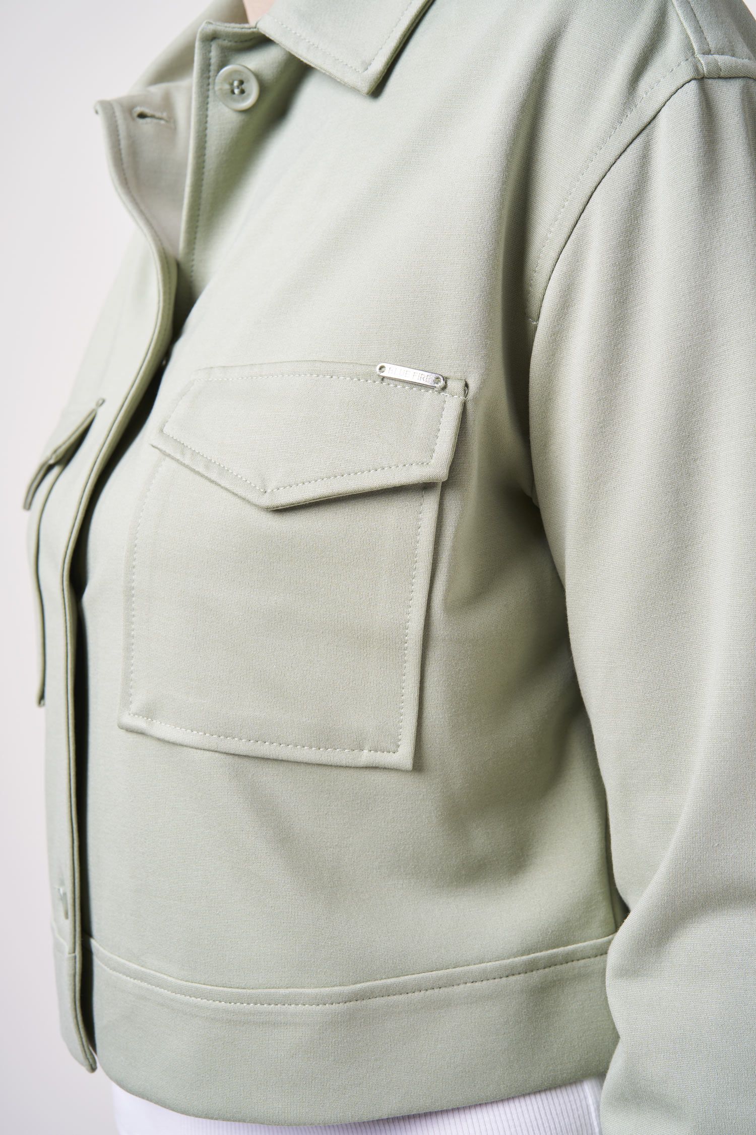 Lina cropped jacket - happy jersey