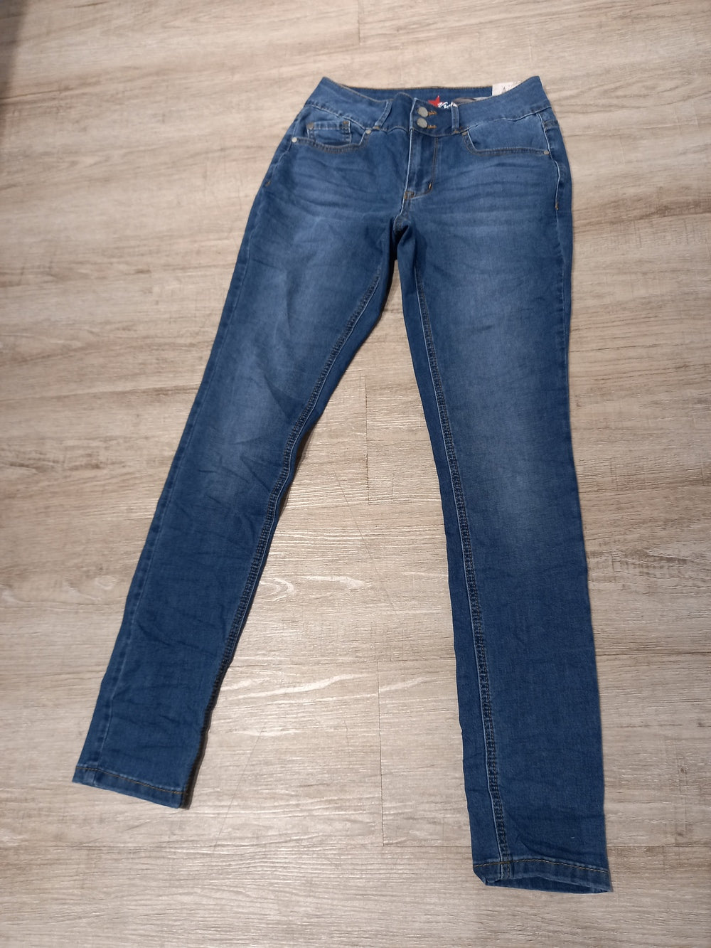 Tummyless stretch denim
