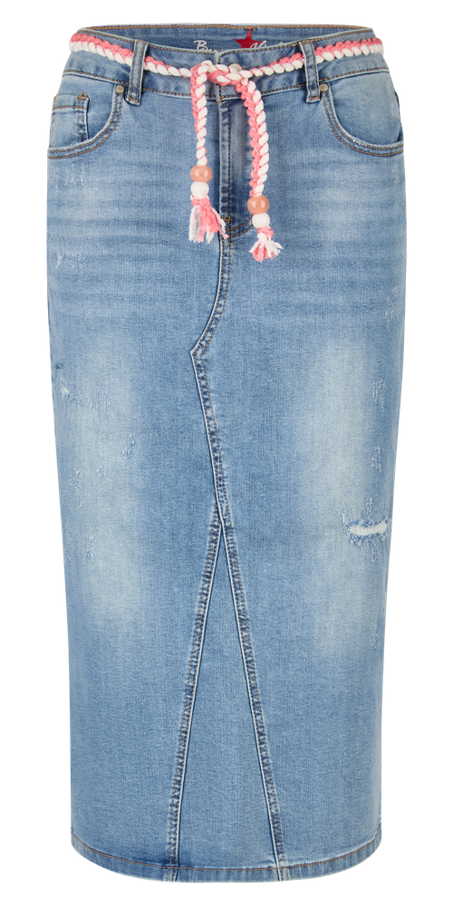 Midi Skirt stretch denim