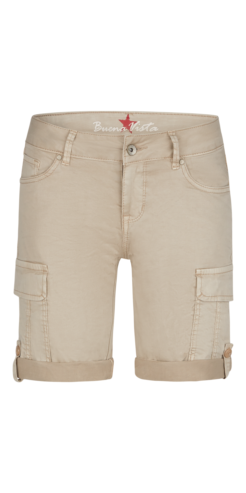 Cargo-Short stretch twill in zwei Farben
