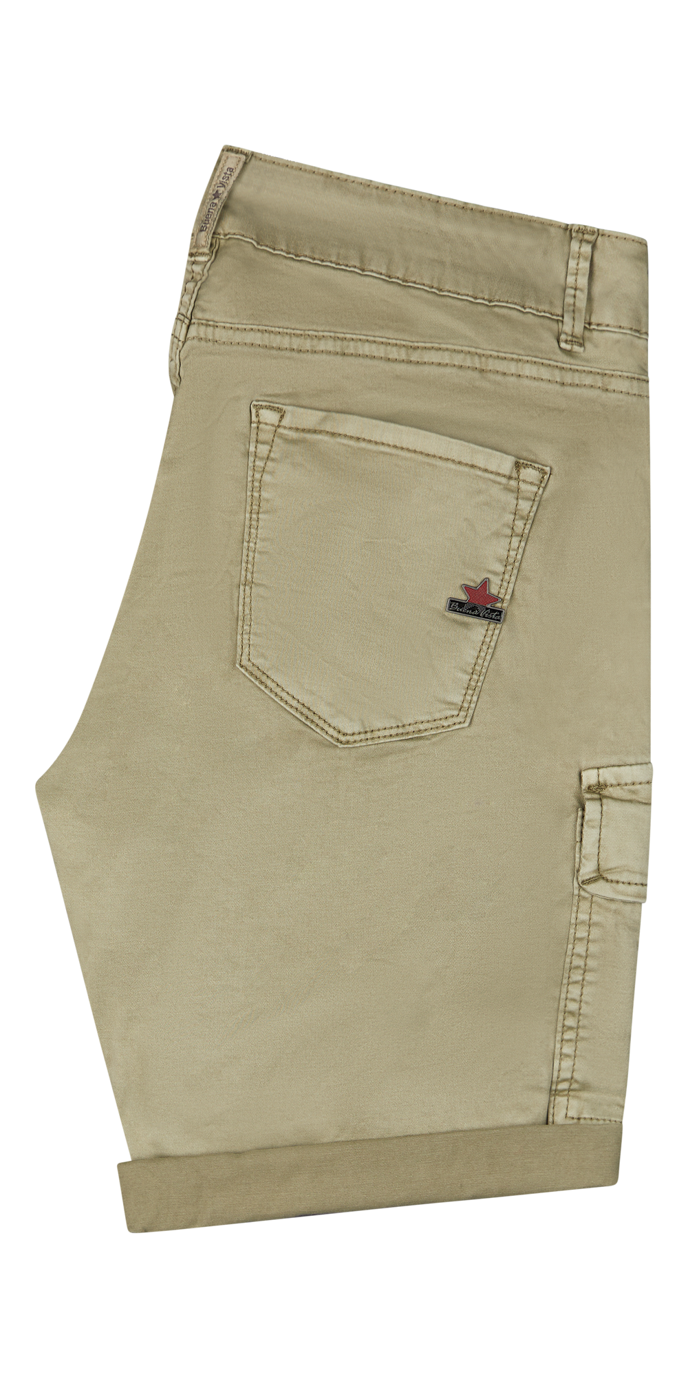 Cargo-Short stretch twill in zwei Farben