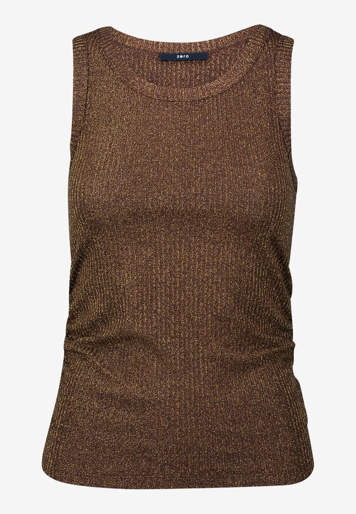 zero T-Shirt / Top | color: Chicory Coffee