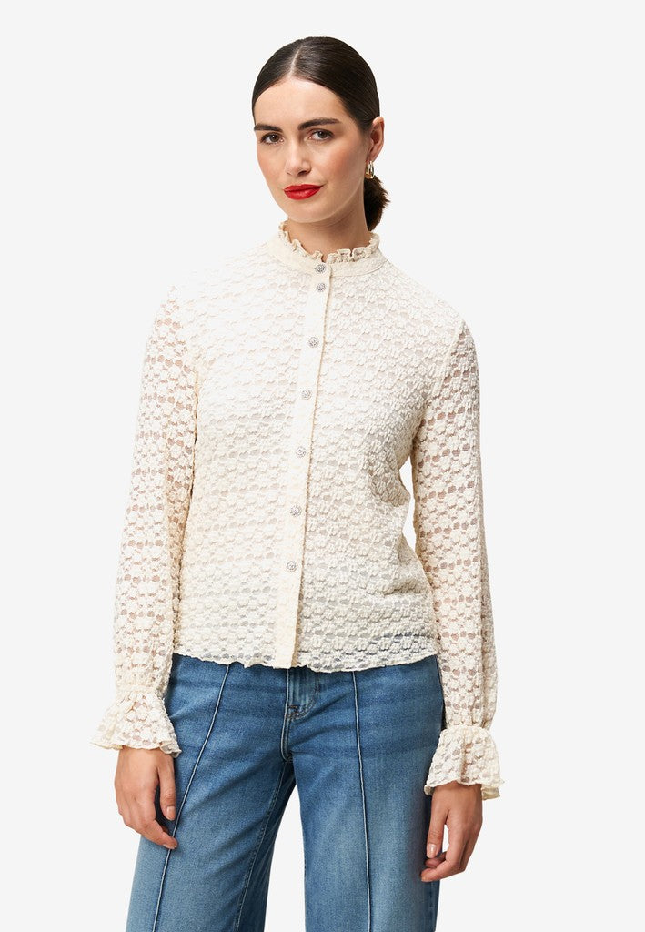 zero Bluse | color: Gelb