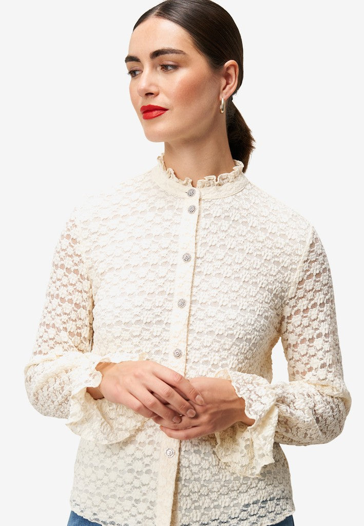 zero Bluse | color: Gelb