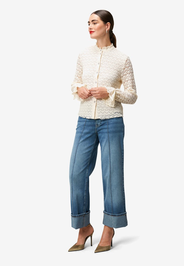 zero Bluse | color: Gelb