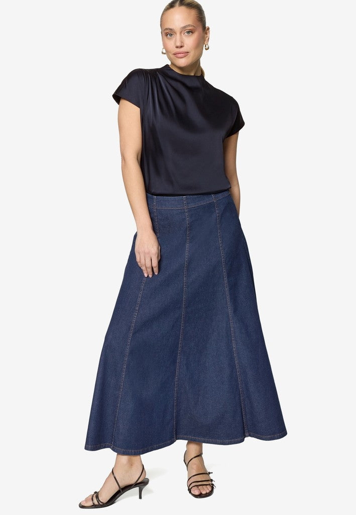 Bluse Kurz 1/2 Arm | color: Blau