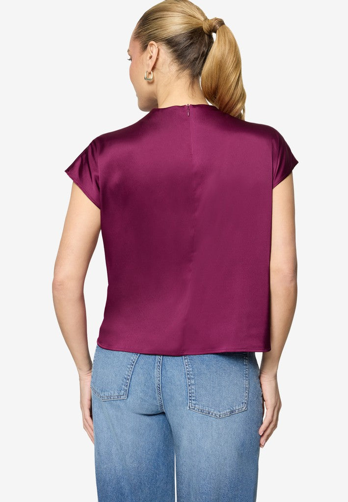 Bluse Kurz 1/2 Arm | color: Violett