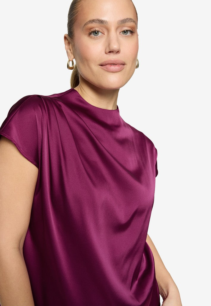 Bluse Kurz 1/2 Arm | color: Violett