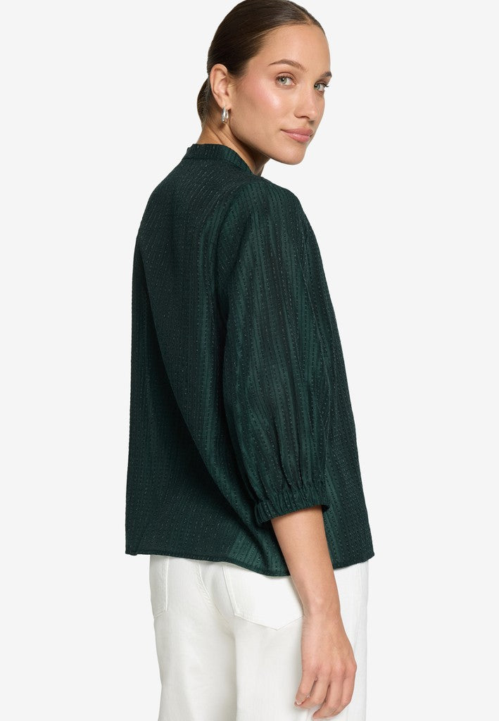 Bluse Kurz 3/4 Arm | color: Grün