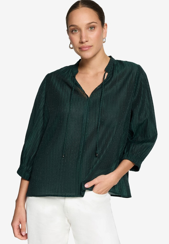 Bluse Kurz 3/4 Arm | color: Grün