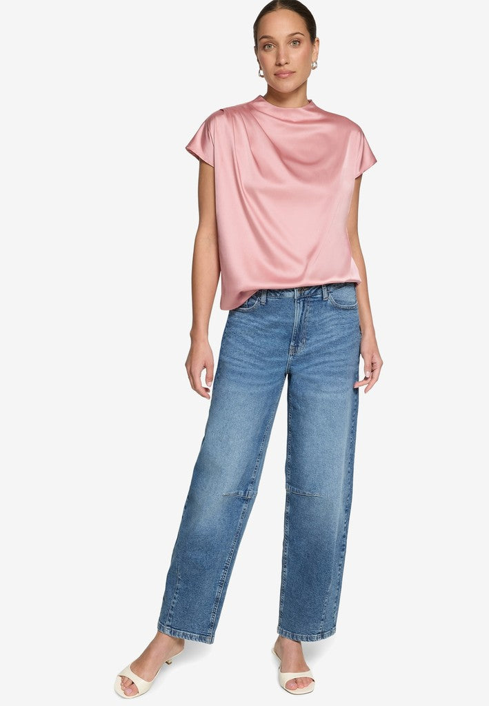 Bluse Kurz 1/2 Arm | color: Rosa