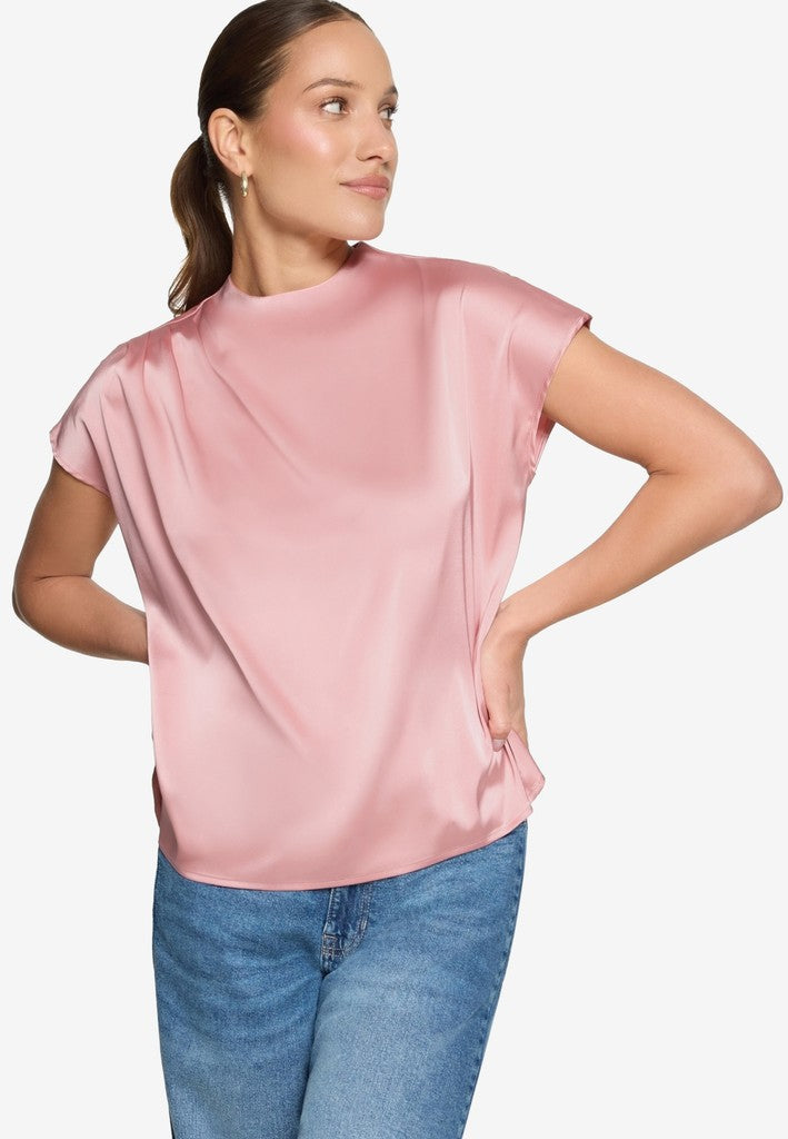 Bluse Kurz 1/2 Arm | color: Rosa