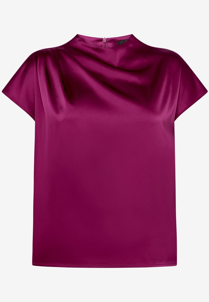 Bluse Kurz 1/2 Arm | color: Violett