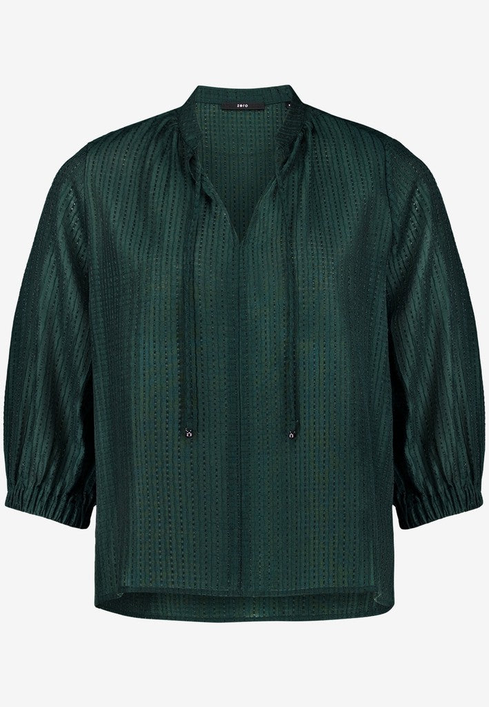 Bluse Kurz 3/4 Arm | color: Grün