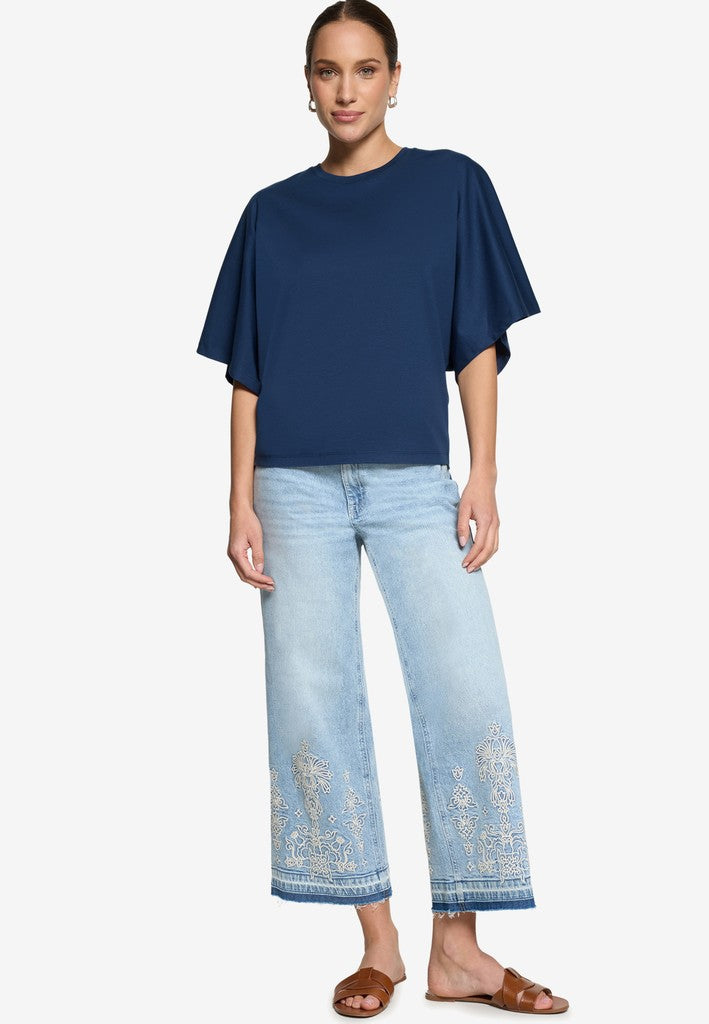 Shirt Kurz 1/2 Arm | color: Blau