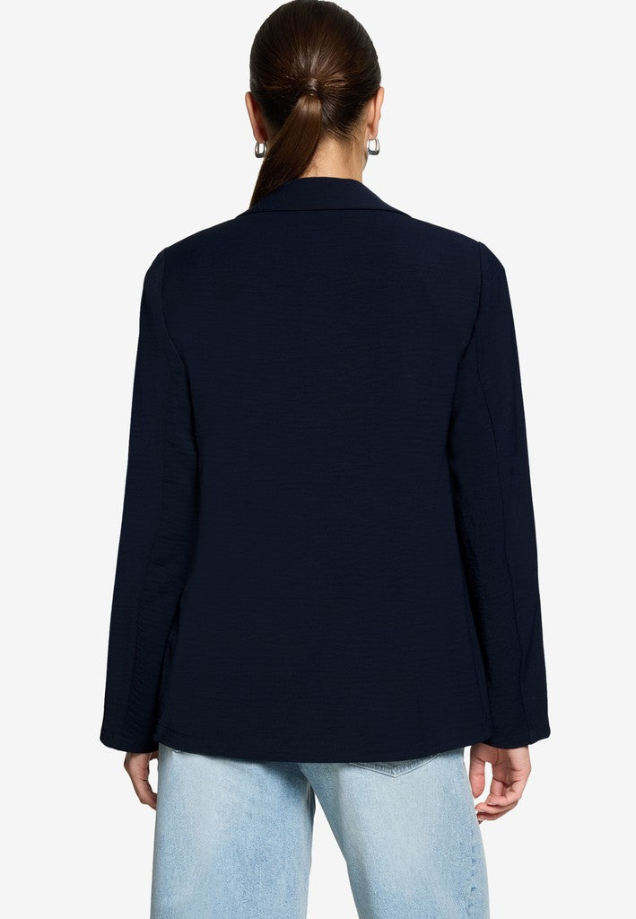 Blazerjacke Lang 3/4 Arm | color: Blau