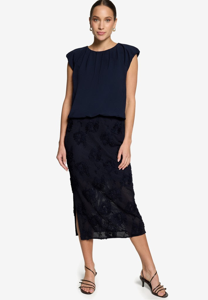 Shirt Kurz ohne Arm | color: Blau