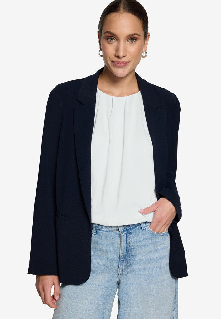 Blazerjacke Lang 3/4 Arm | color: Blau