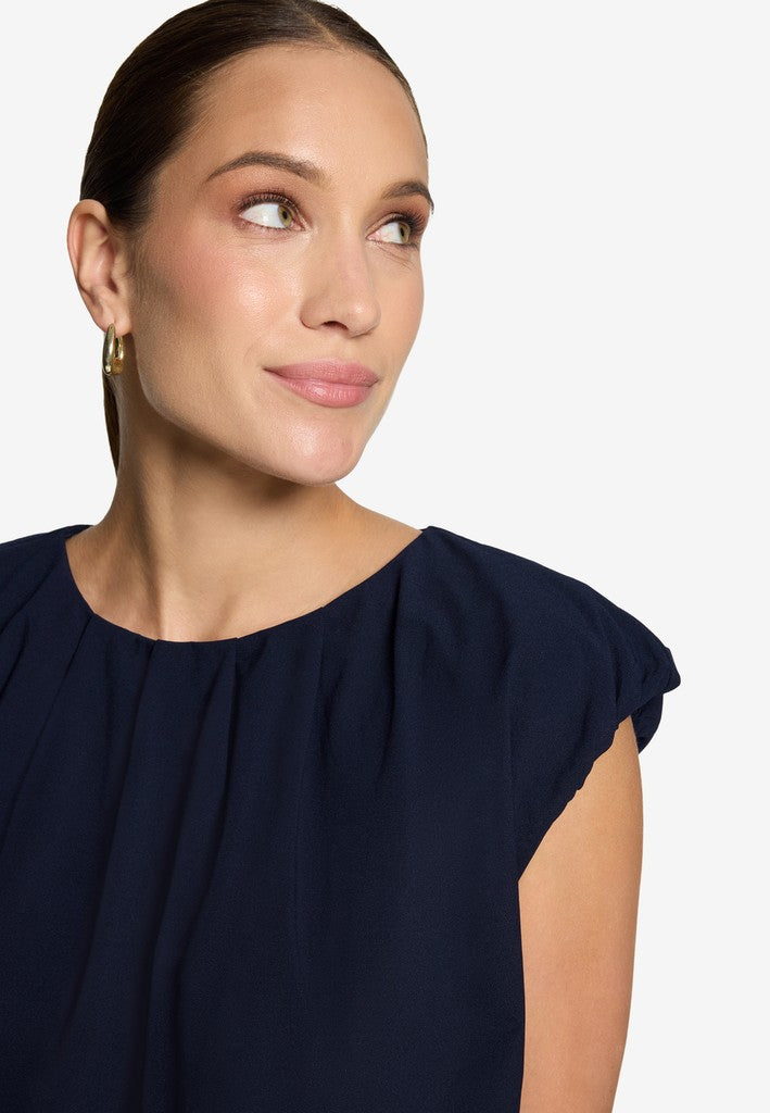 Shirt Kurz ohne Arm | color: Blau
