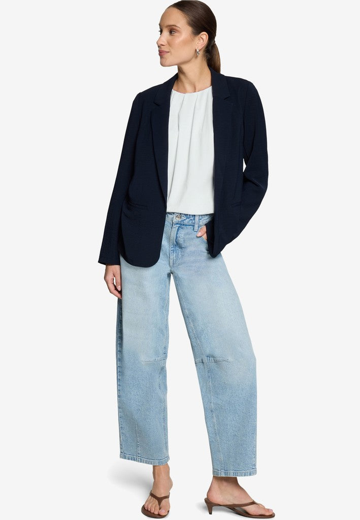 Blazerjacke Lang 3/4 Arm | color: Blau