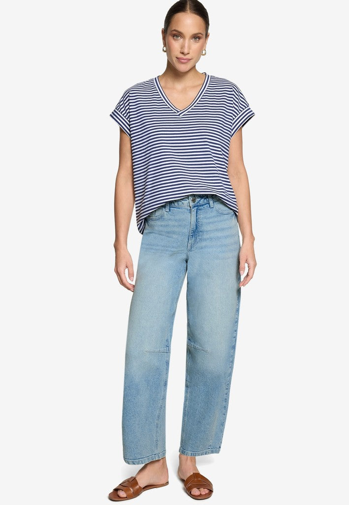 Hose Jeans 1/1 Länge | color: Blau