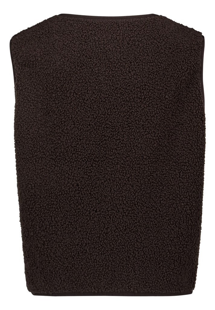 Sweat Jacke Kurz ohne Arm