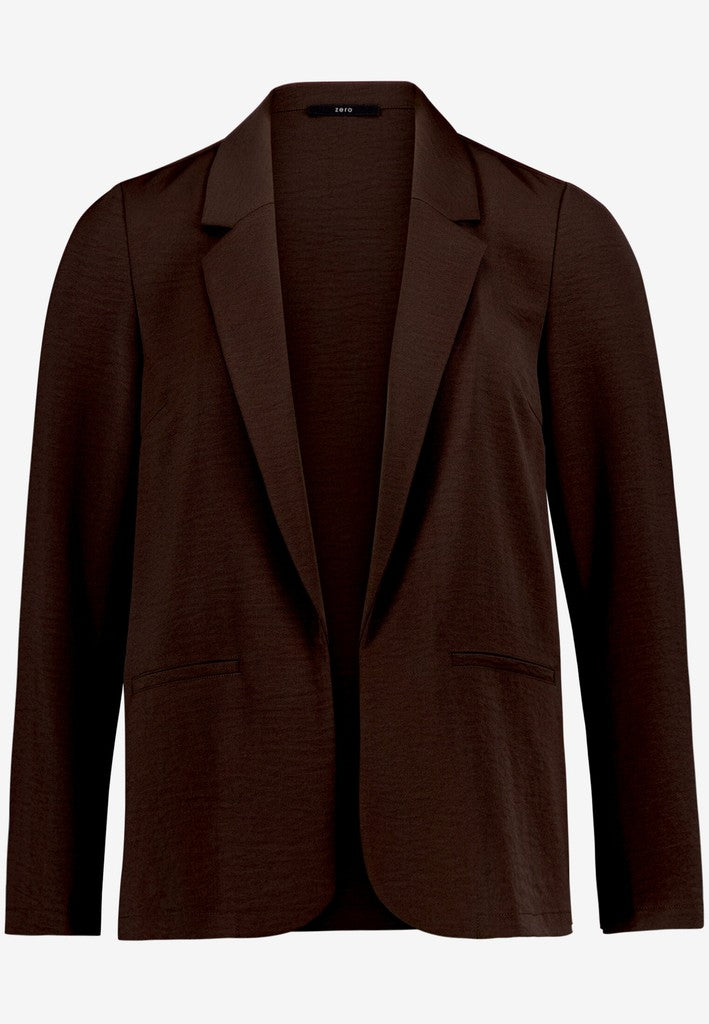 Blazerjacke Lang 3/4 Arm | color: Braun