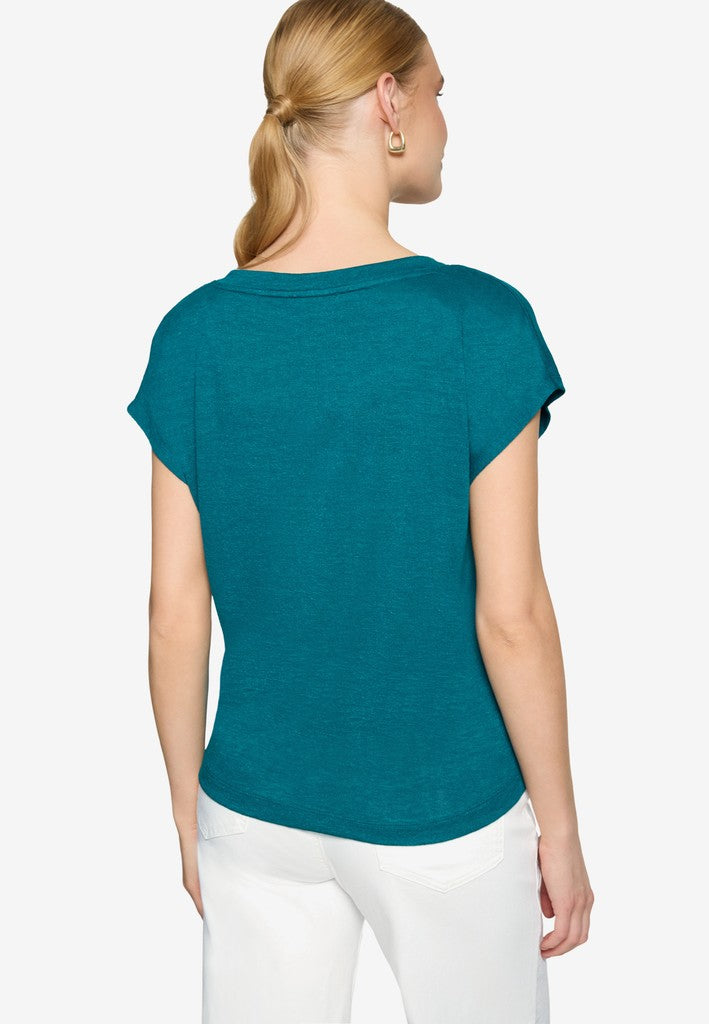 Shirt Kurz ohne Arm | color: Blau