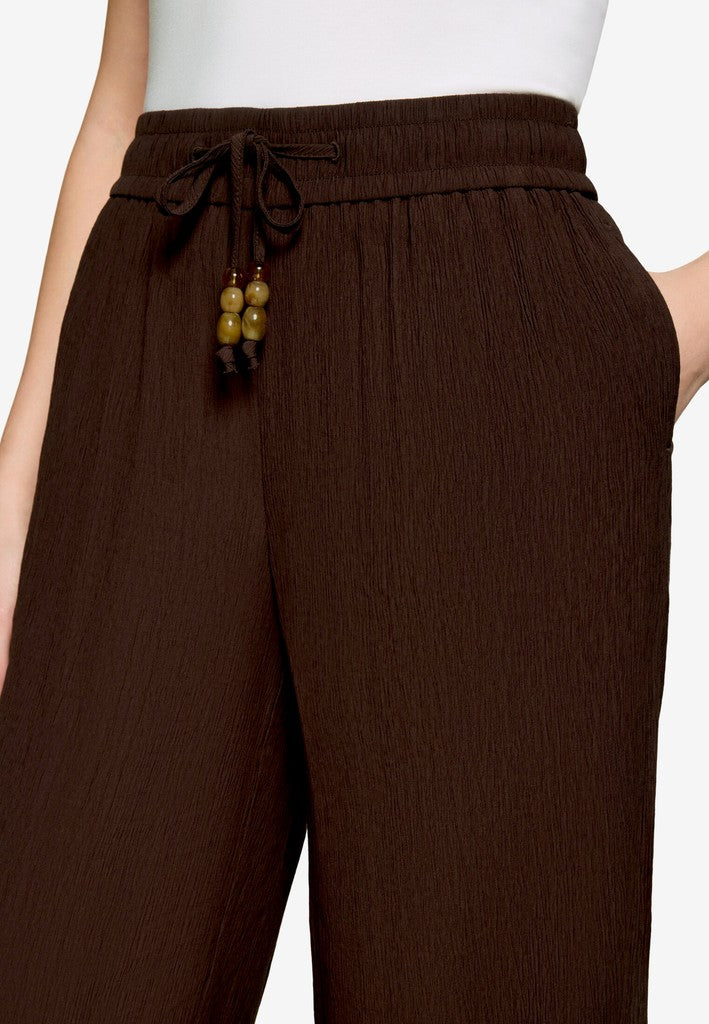 Hose Casual 3/4 Länge | color: Braun