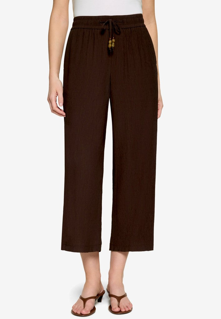 Hose Casual 3/4 Länge | color: Braun