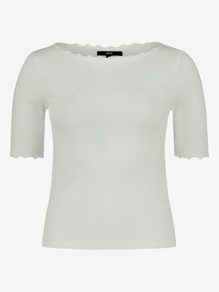 Shirt Kurz 1/2 Arm | color: Weiß