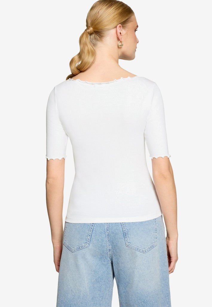 Shirt Kurz 1/2 Arm | color: Weiß