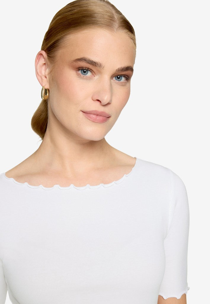 Shirt Kurz 1/2 Arm | color: Weiß