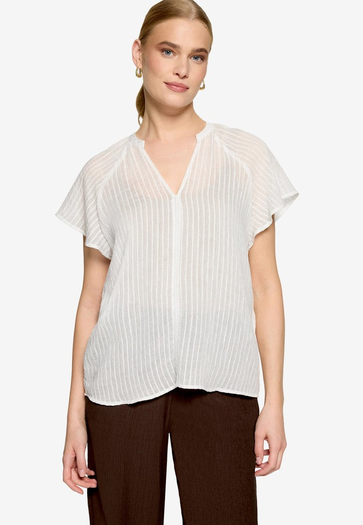 Bluse Lang 1/2 Arm | color: Weiß