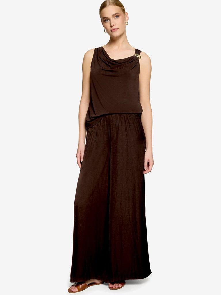 Shirt Kurz ohne Arm | color: Braun