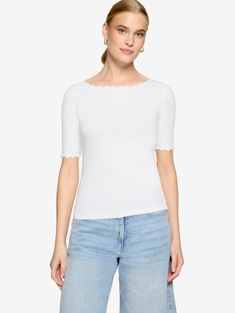 Shirt Kurz 1/2 Arm | color: Weiß