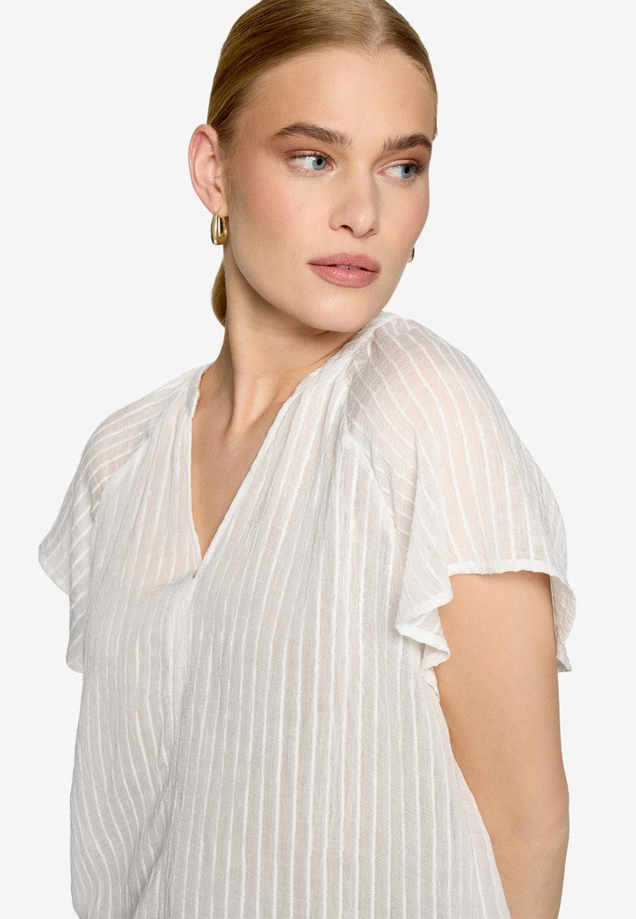 Bluse Lang 1/2 Arm | color: Weiß