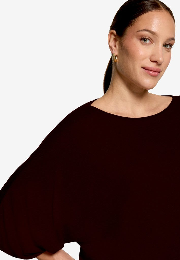 Strickpullover Kurz 1/2 Arm | color: Rot