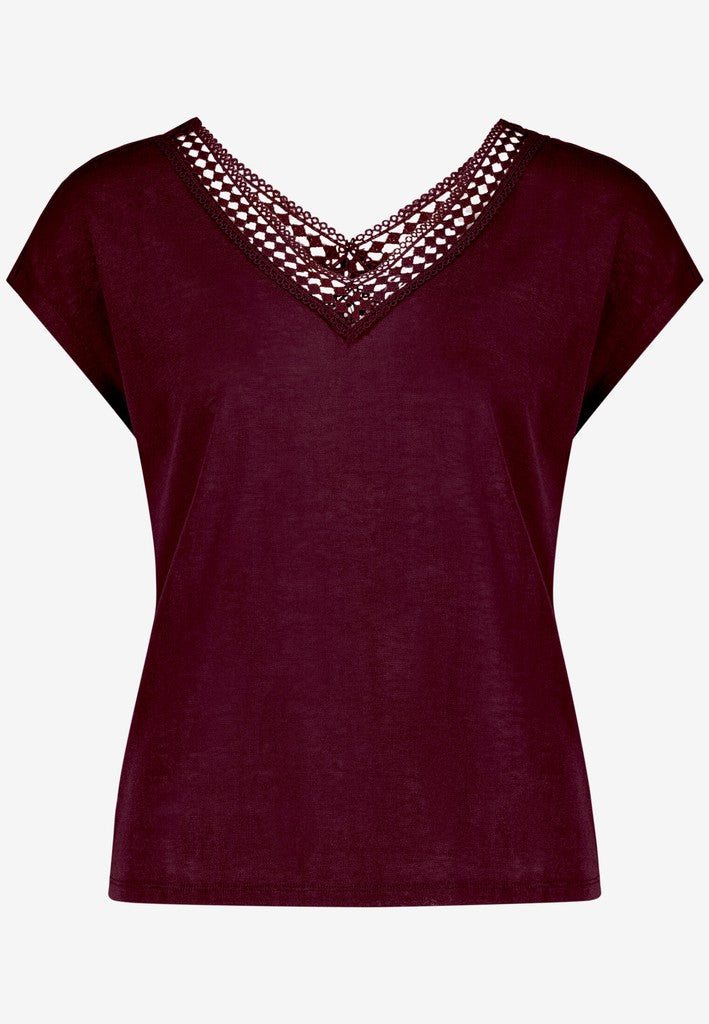 Shirt Kurz ohne Arm | color: Rot