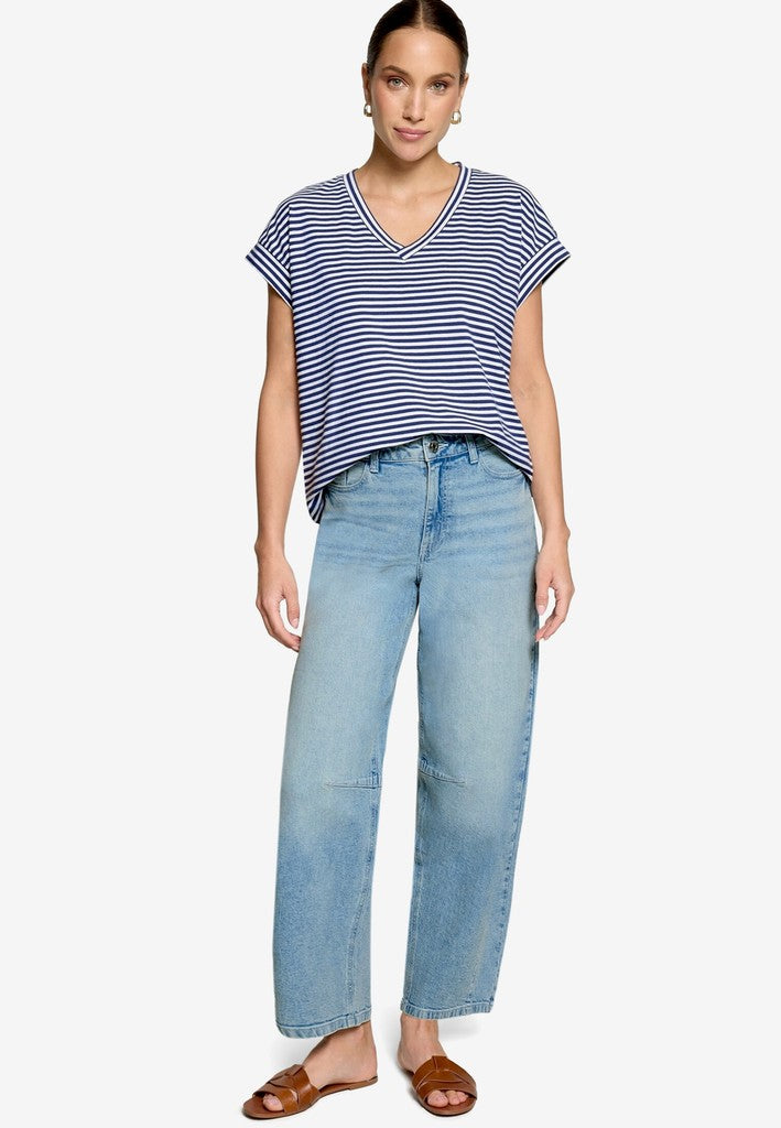 Hose Jeans 1/1 Länge | color: Blau