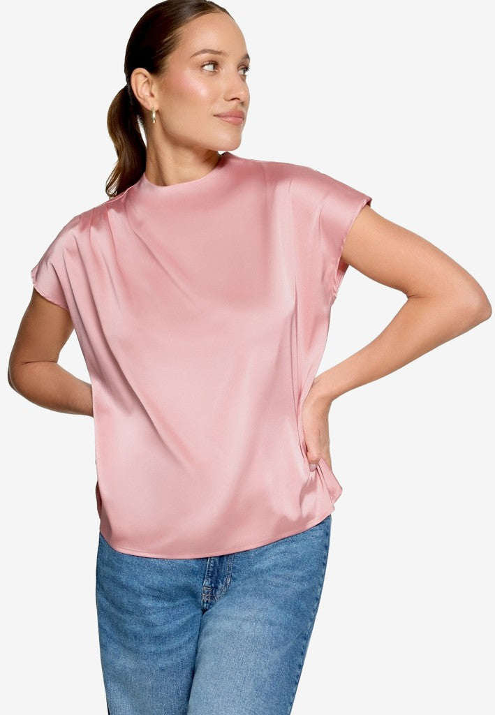 Bluse Kurz 1/2 Arm | color: Rosa