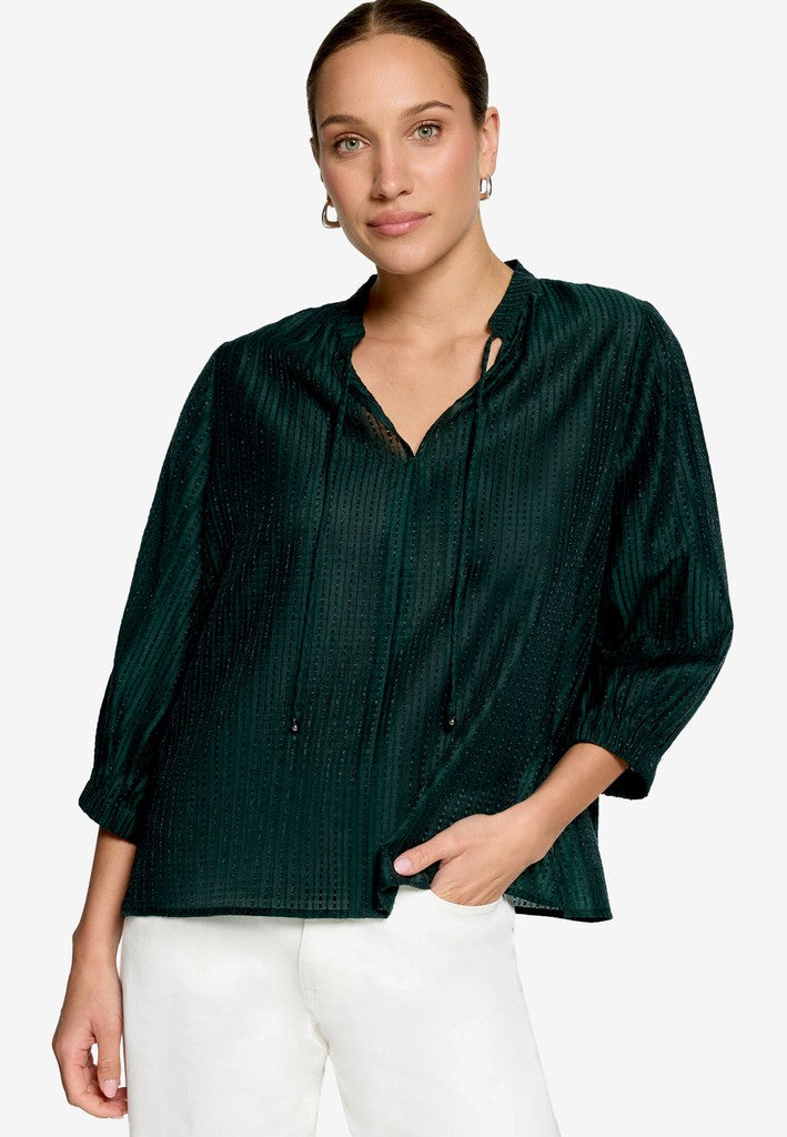 Bluse Kurz 3/4 Arm | color: Grün