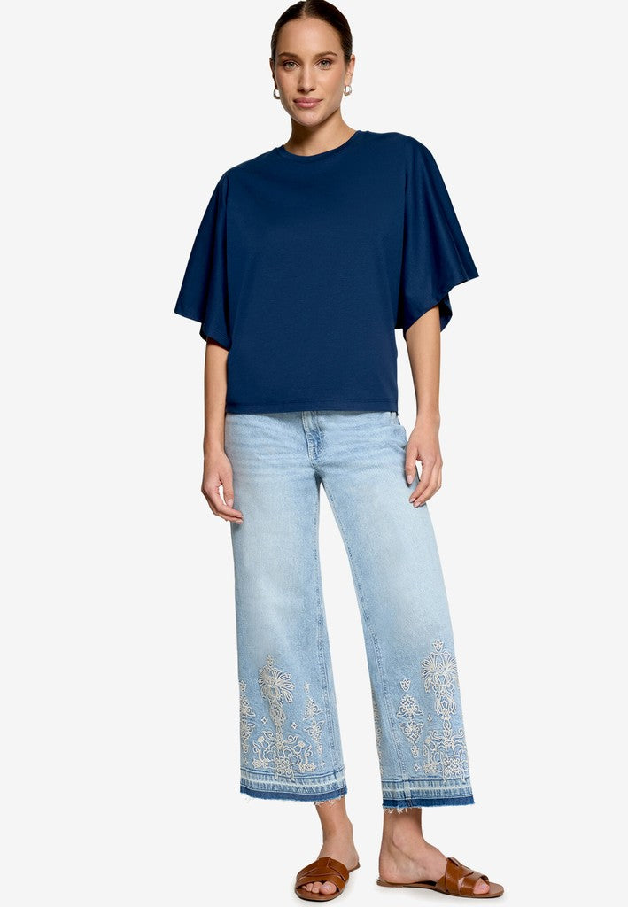 Shirt Kurz 1/2 Arm | color: Blau