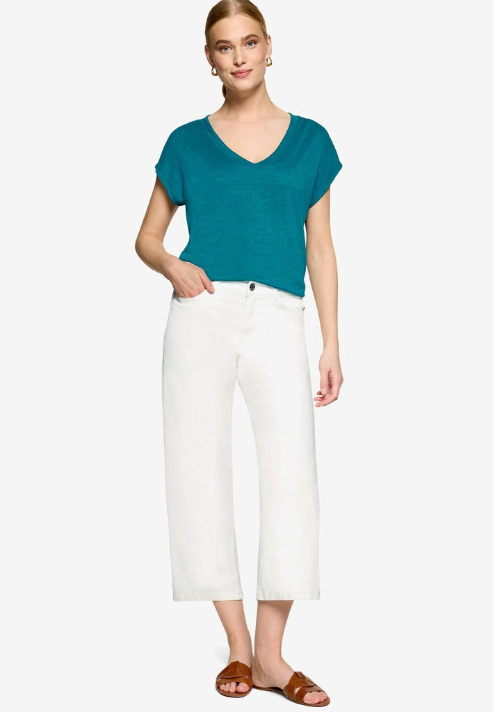 Shirt Kurz ohne Arm | color: Blau