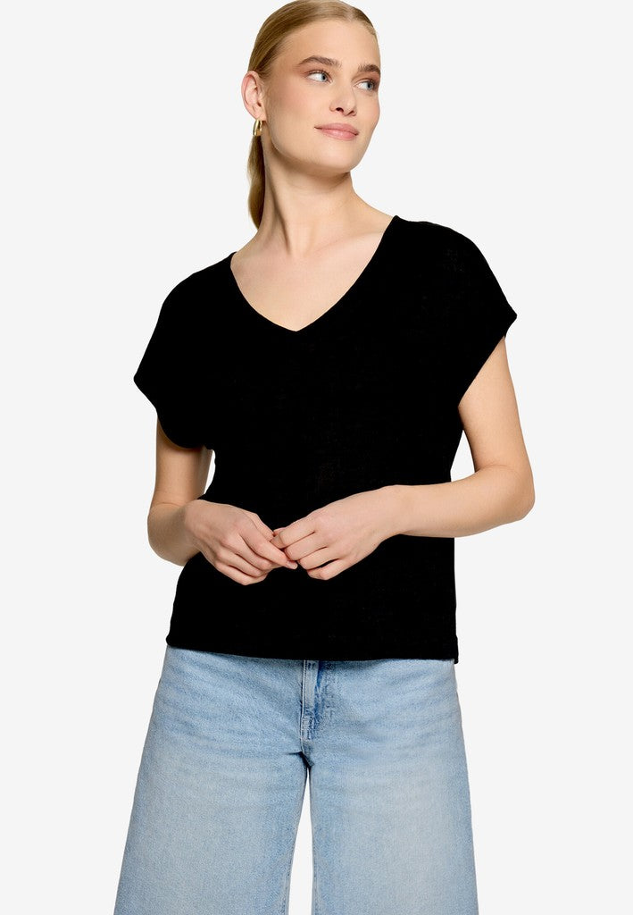 Shirt Kurz ohne Arm | color: Schwarz